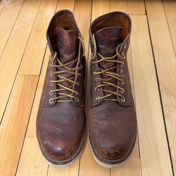 Red Wing 9111 Classic Round Toe Brown Leather Boots Size US 6 D main image 8